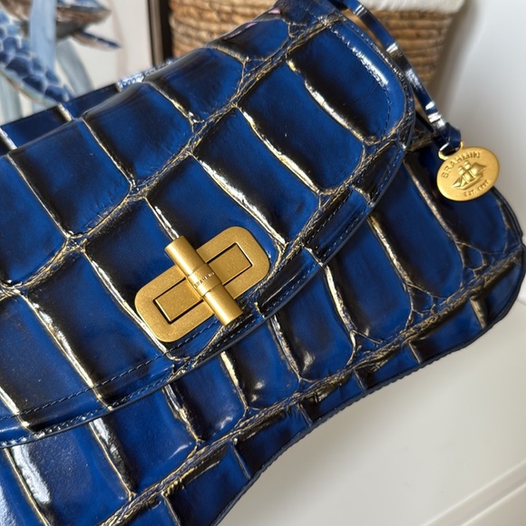 NWT 🌹Brahmin NERIDA ANCHOR NERINA Melbourne Leather Satchel ⭐NWT, REG, DUST BAG - Picture 13 of 13